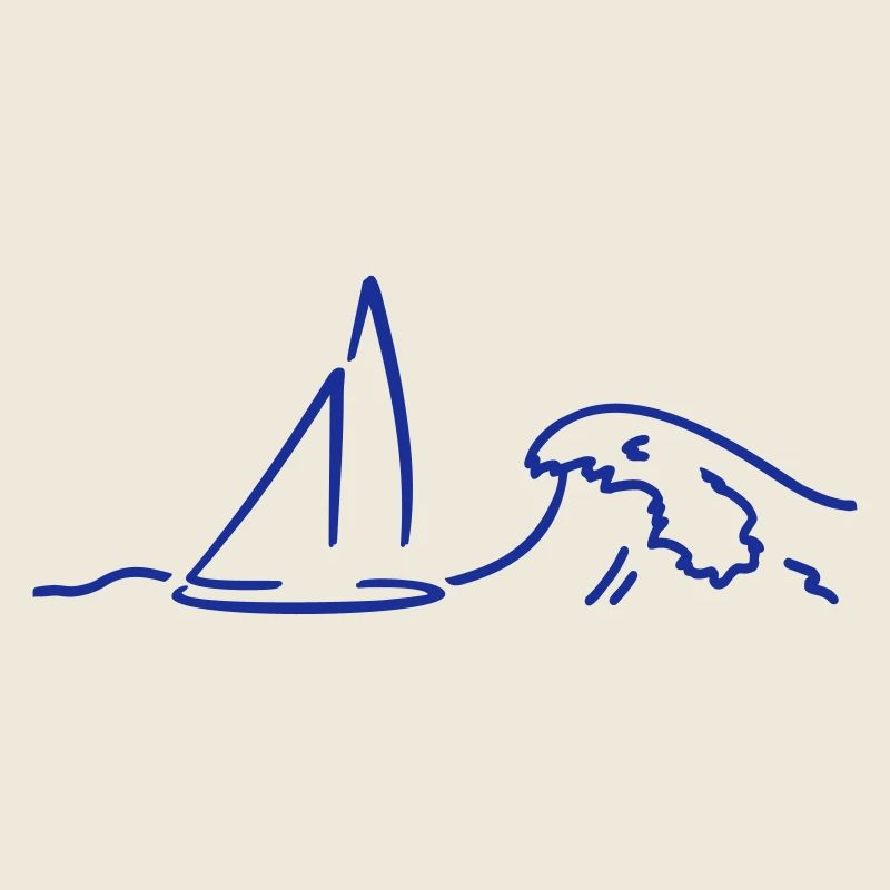sailing - Segelboot & Meer, any colours