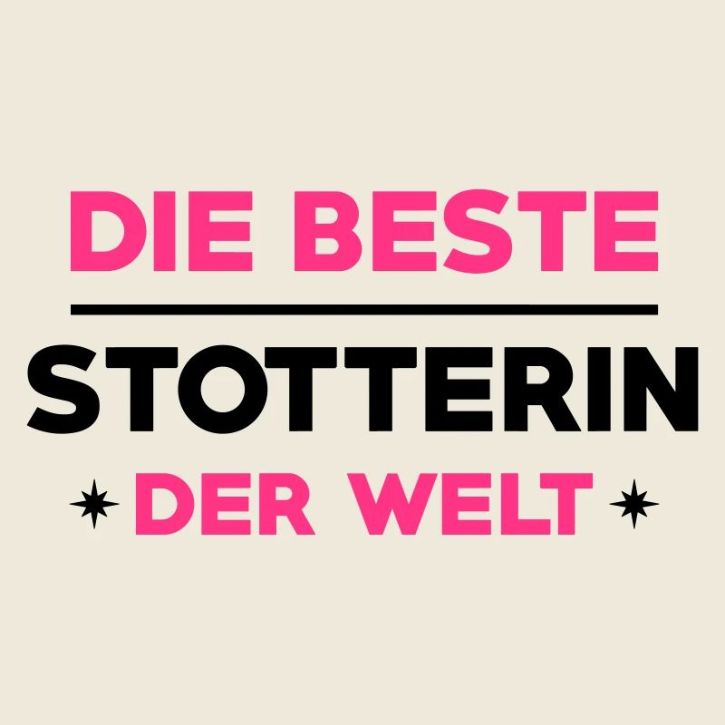 Stotterer Stotterin Stottern Stammeln Schwätzer