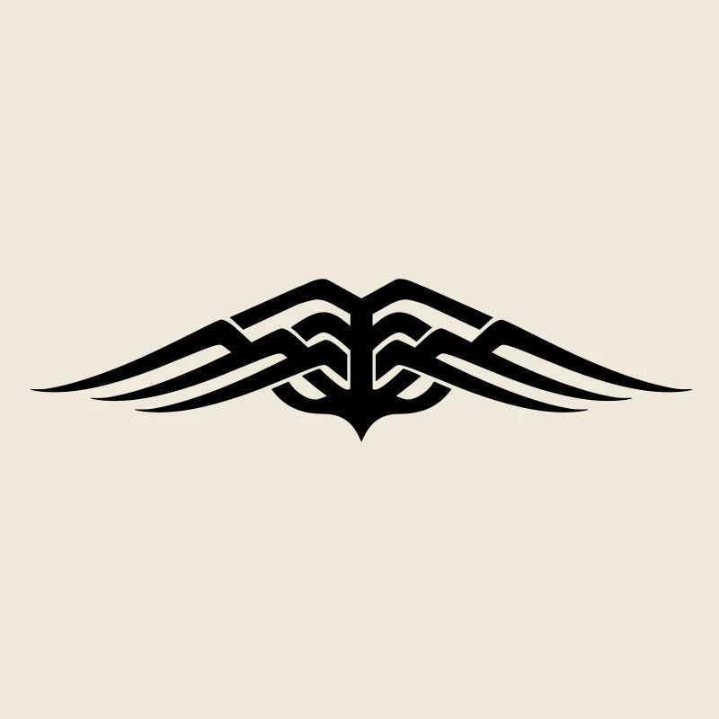 Tribal Tattoo-Flügel