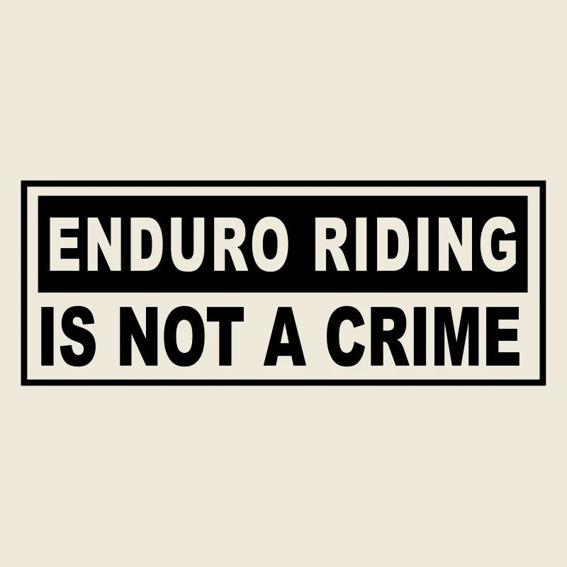 enduro riding not a crime