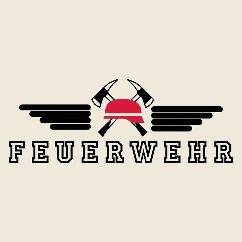 Feuerwehr Wings Hat Axe