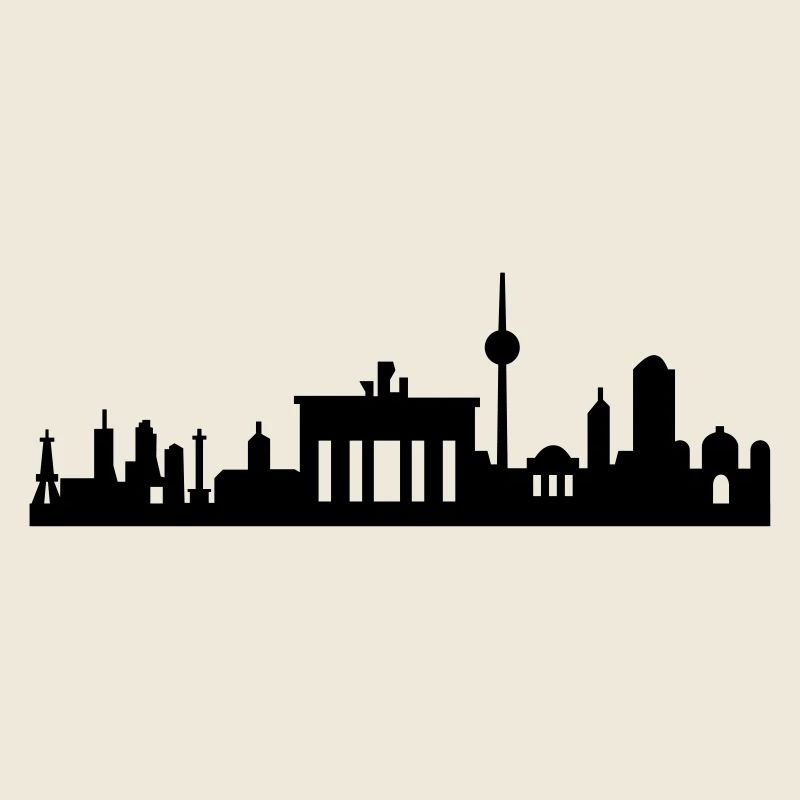 Berlin horizon abstrait petite