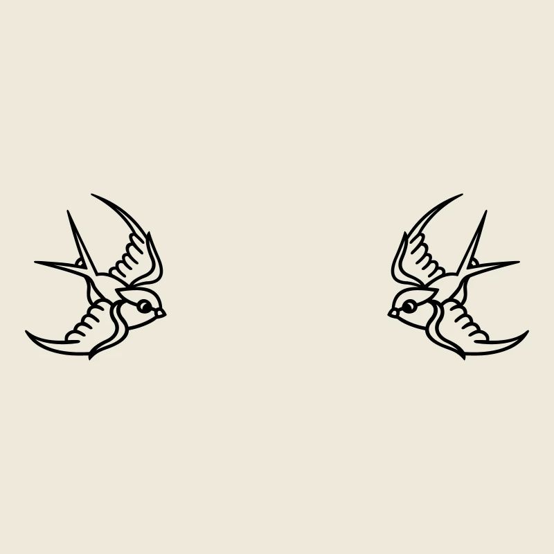 Swallows Shoulder black