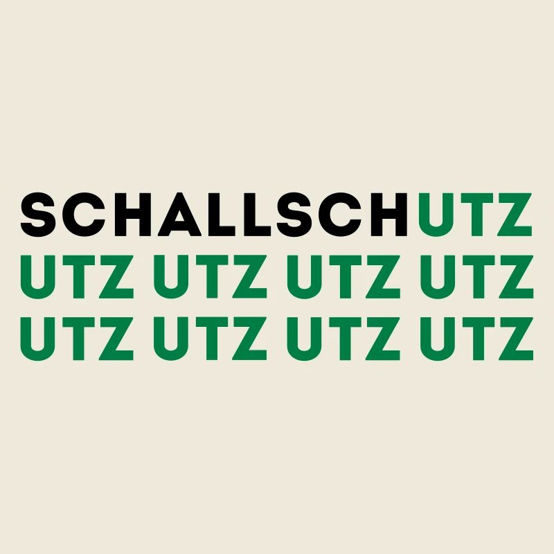 Schallschutz UTZ UTZ UTZ zweifarbig