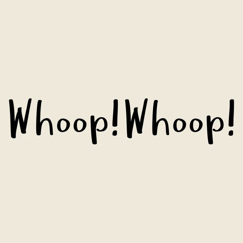 Whoop! Whoop! Text als Logo einfach