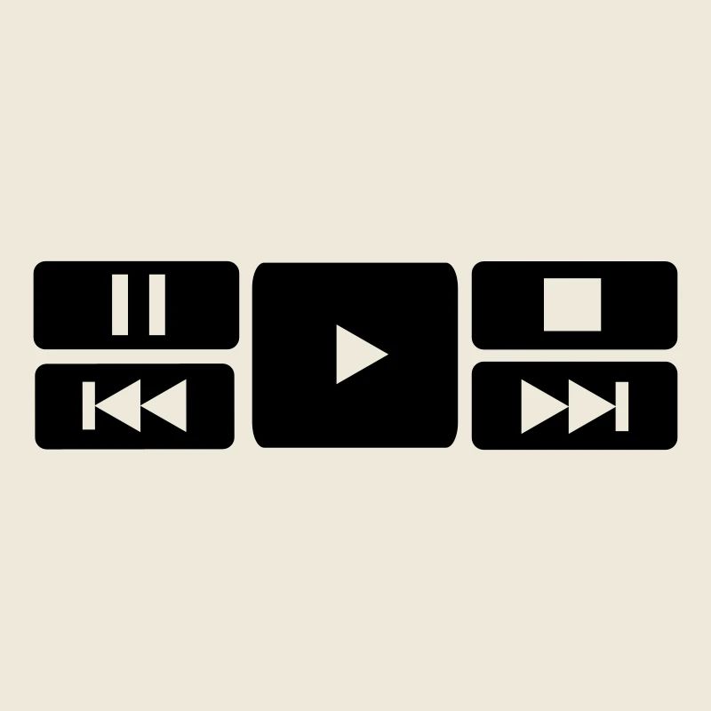 DVD Player Tasten - Musik - Buttons