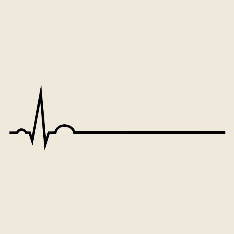 EKG mit Namenslinie lang
