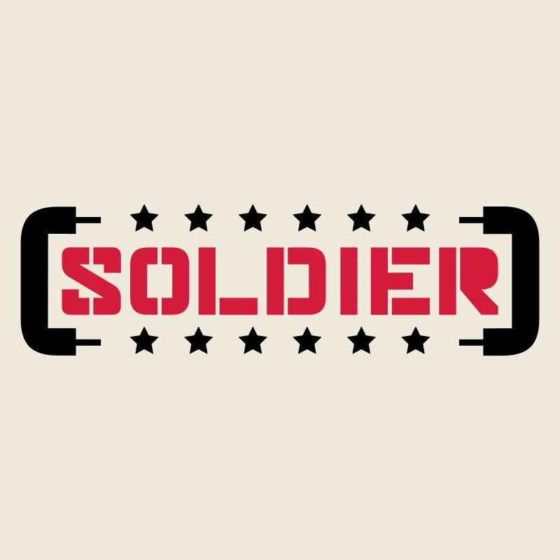 Étoiles, Soldat, Logo, Guerre, Général, Combattant de la liberté