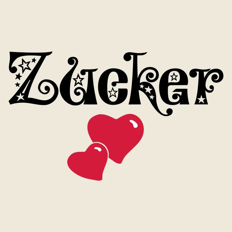 Zimt & Zucker Partnerlook Liebe Valentinstag Herz