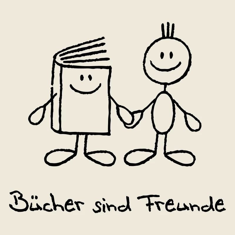 Bücher sind Freunde (SVG)