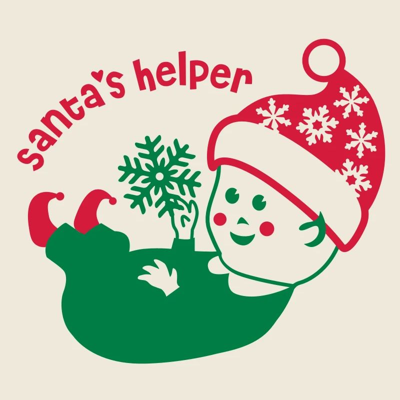 Little Helper Elf maternité de Santa