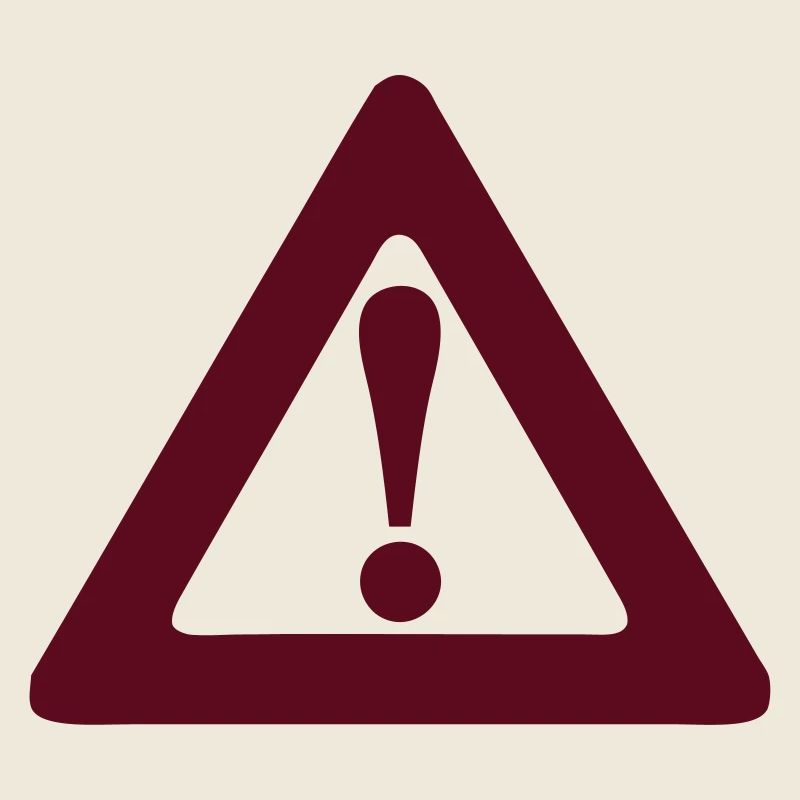 panneau danger icone exclamation triangl