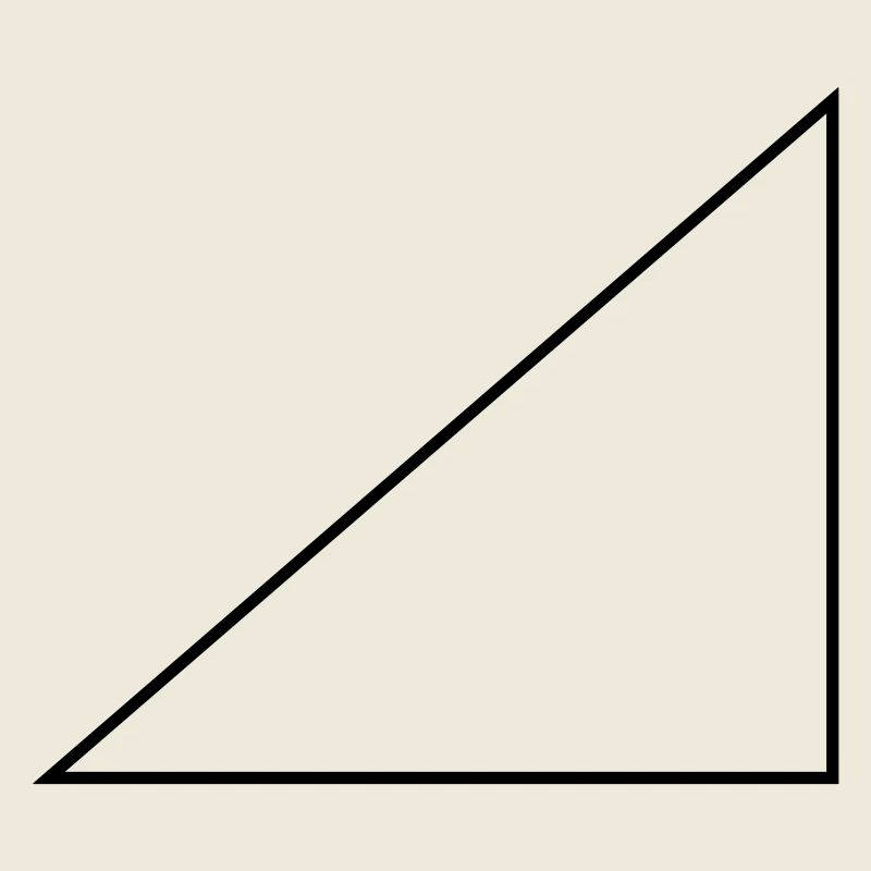 Triangle / / RW / / cadre