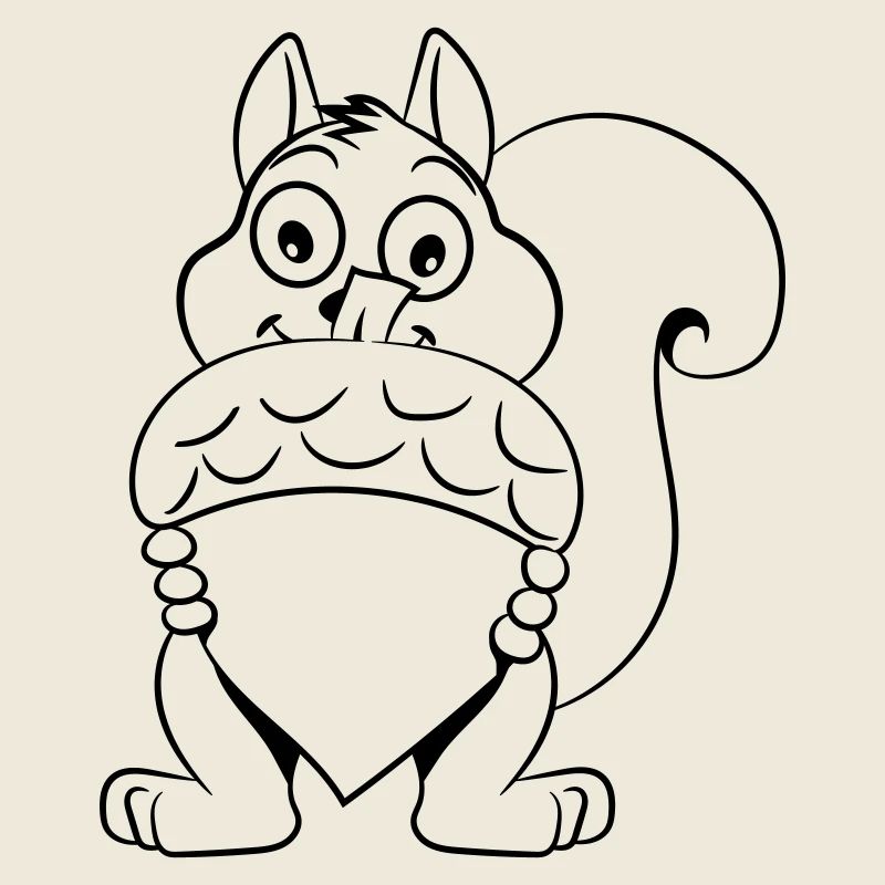 Eichhörnchen nüsse nuss