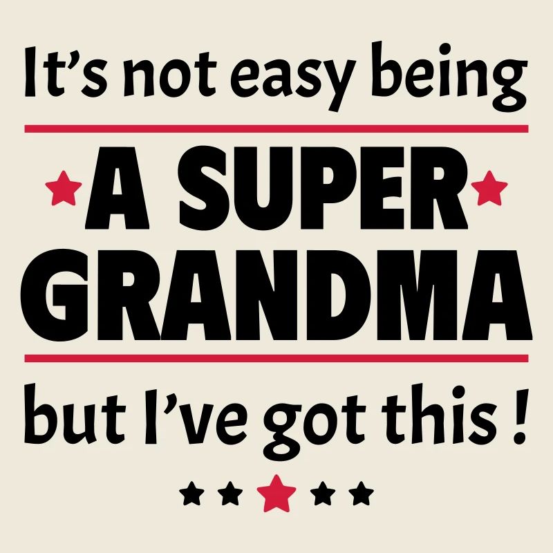 Nicht leicht, eine Super-Oma zu sein