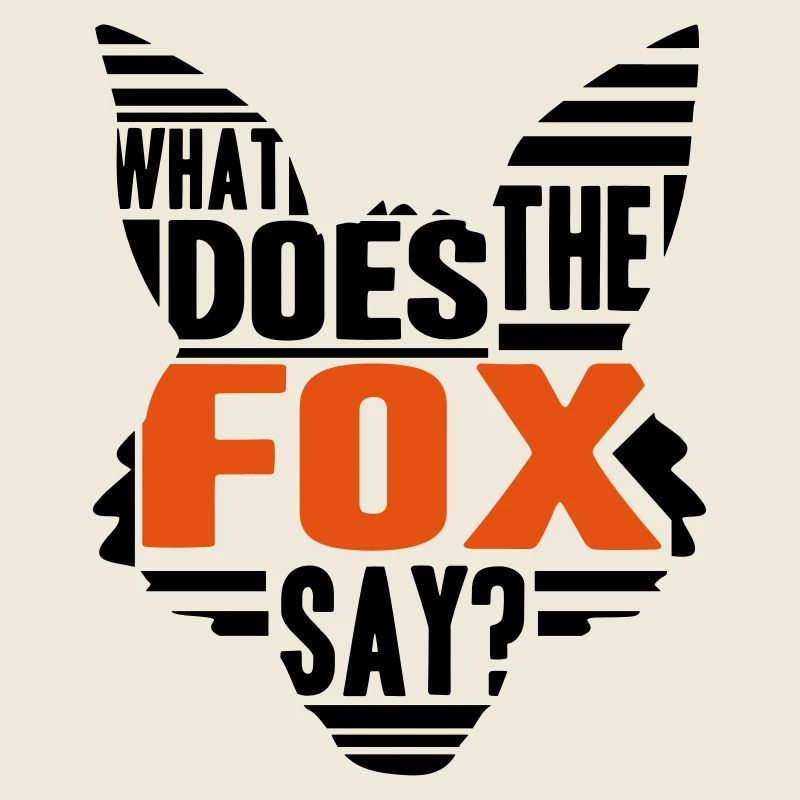 Cool What Does The Fox Say Logo