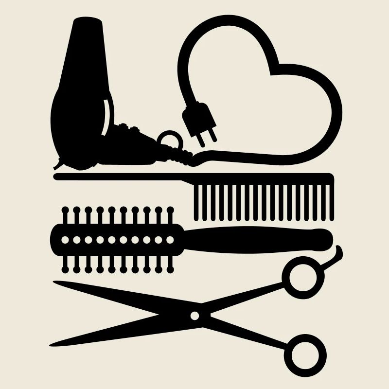 hair stylist tools / Friseurwerkzeuge (Coiffeur,