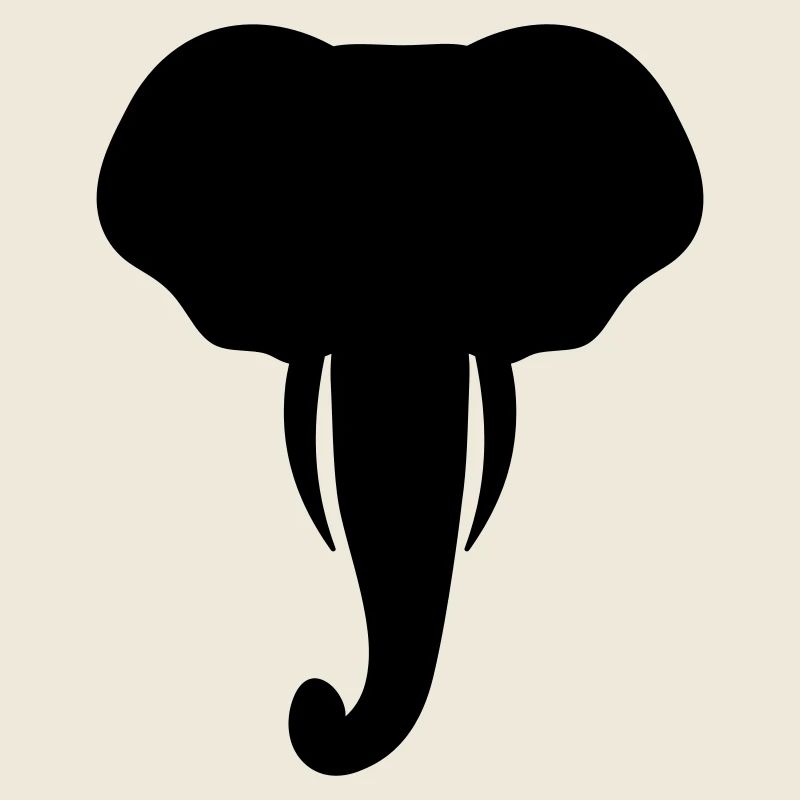 Elefant Kopf Tier Geschenk