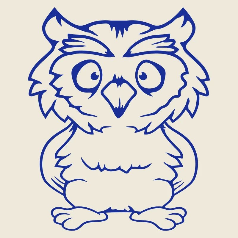 Eule Vogel Uhu Nachtvogel Schleiereule Kauz Comic