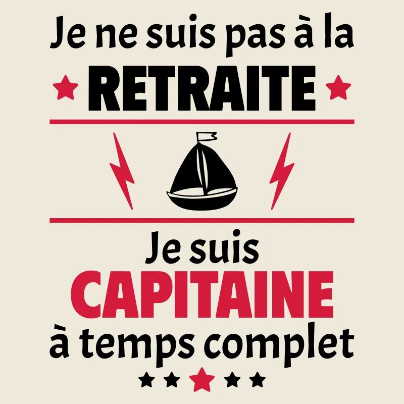 Pas à la retraite capitaine à temps complet, noël