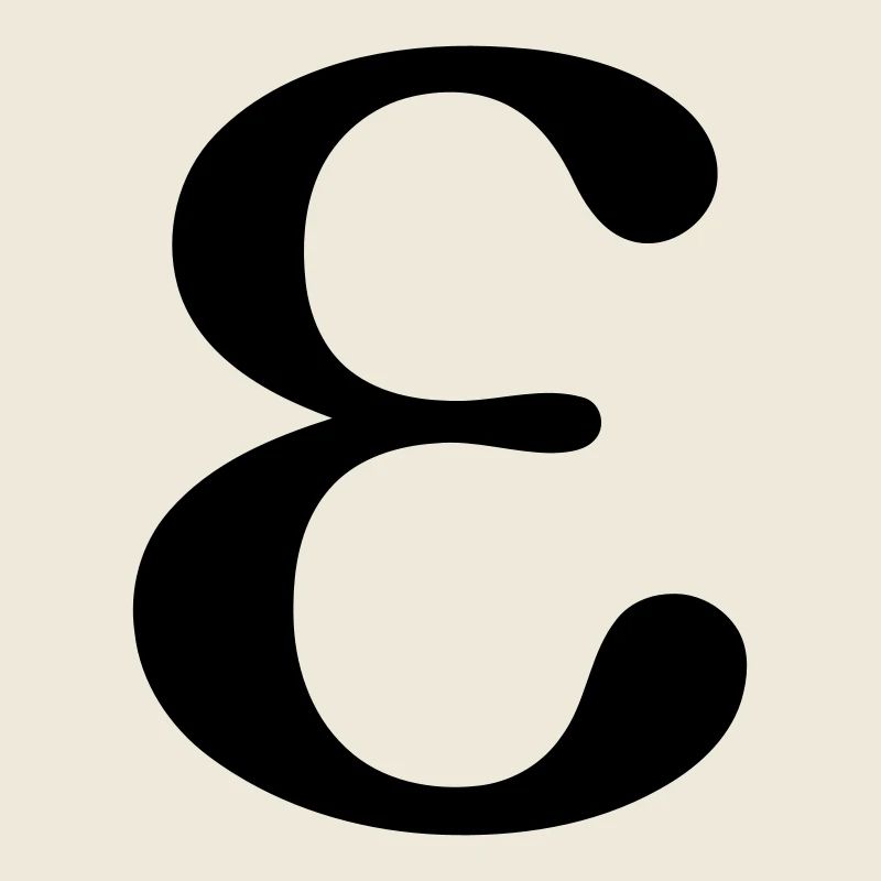 epsilon grec de lettre