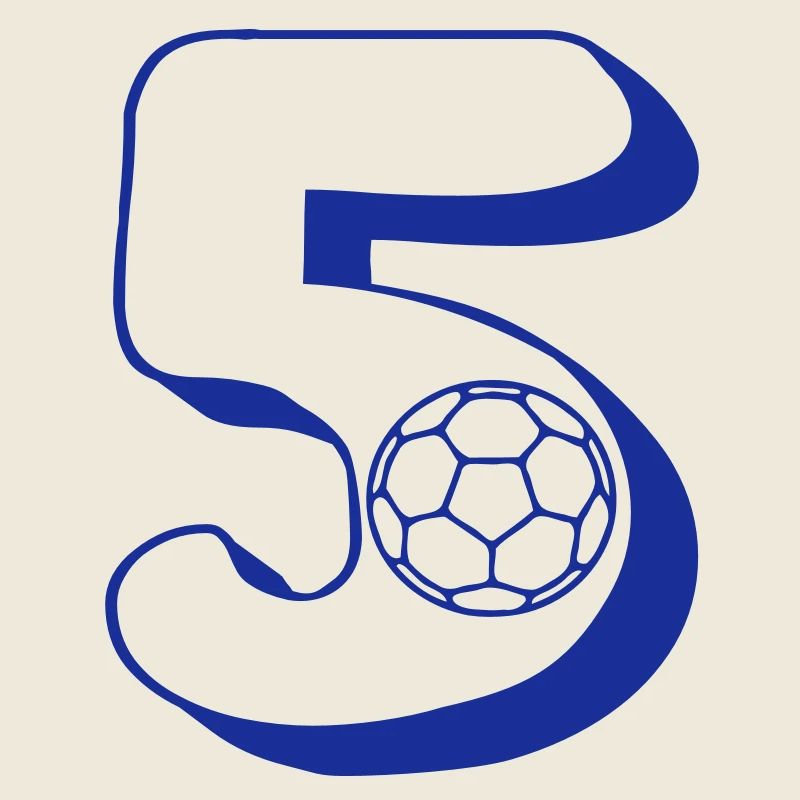 Number 5 handball player