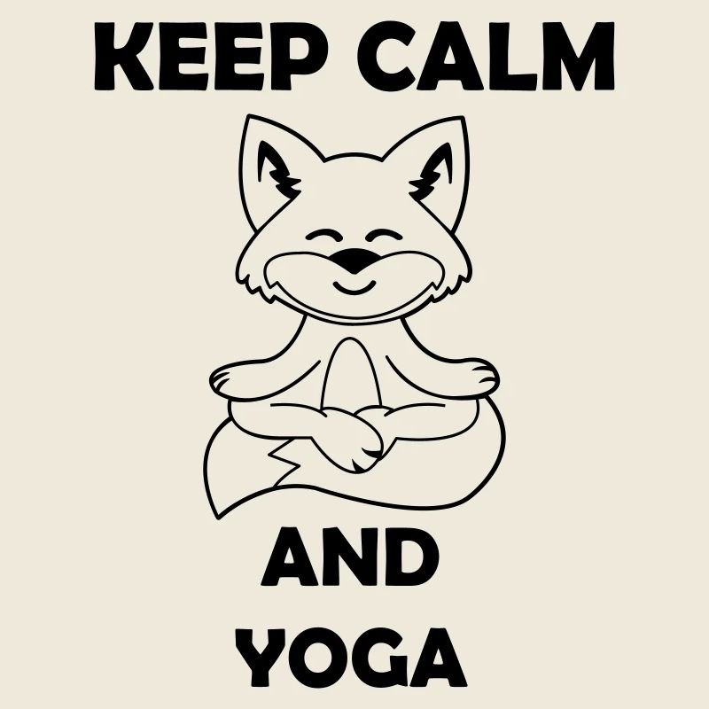 yoga fuchs keep calm