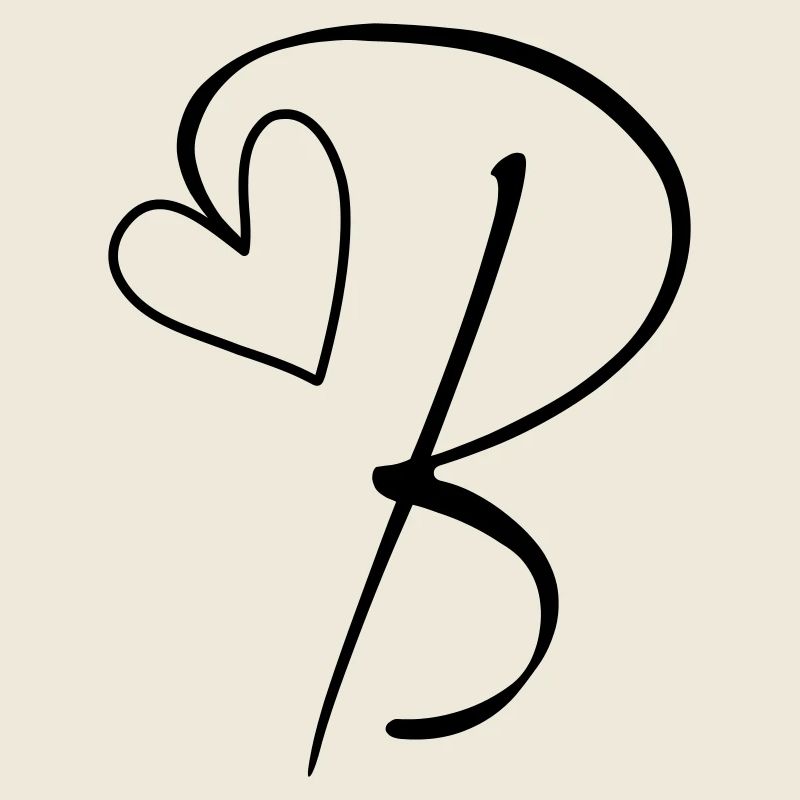 Lettre B Lettre B Calligraphie