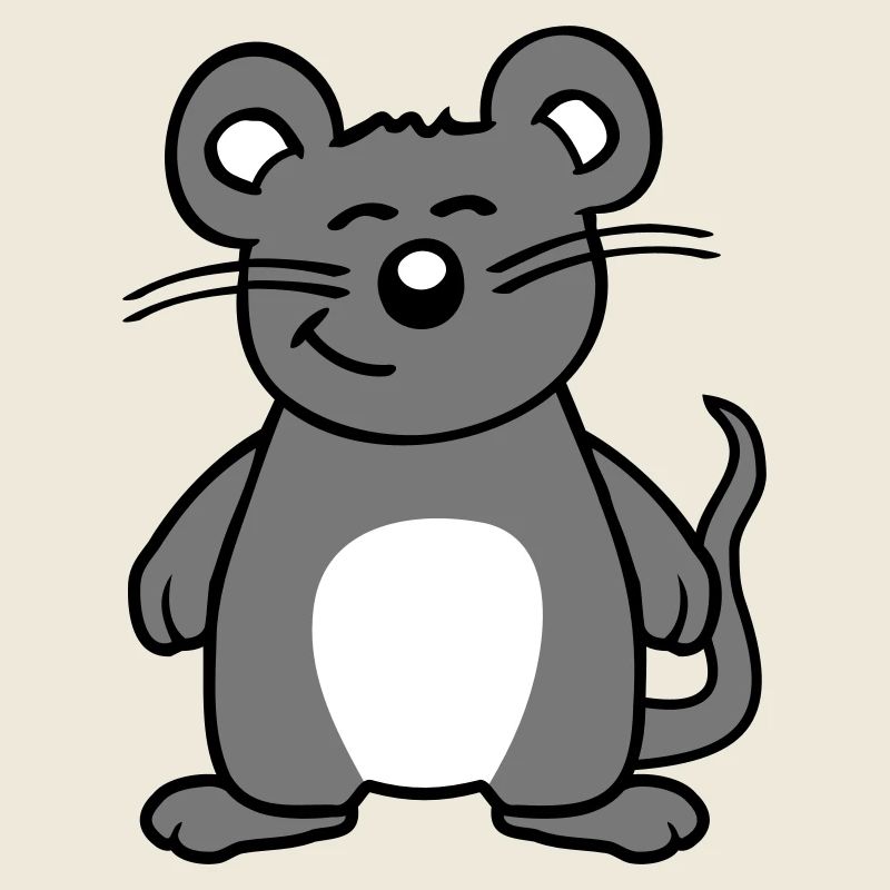 Mouse Mouse Cute Little Rat Rodent Friendly