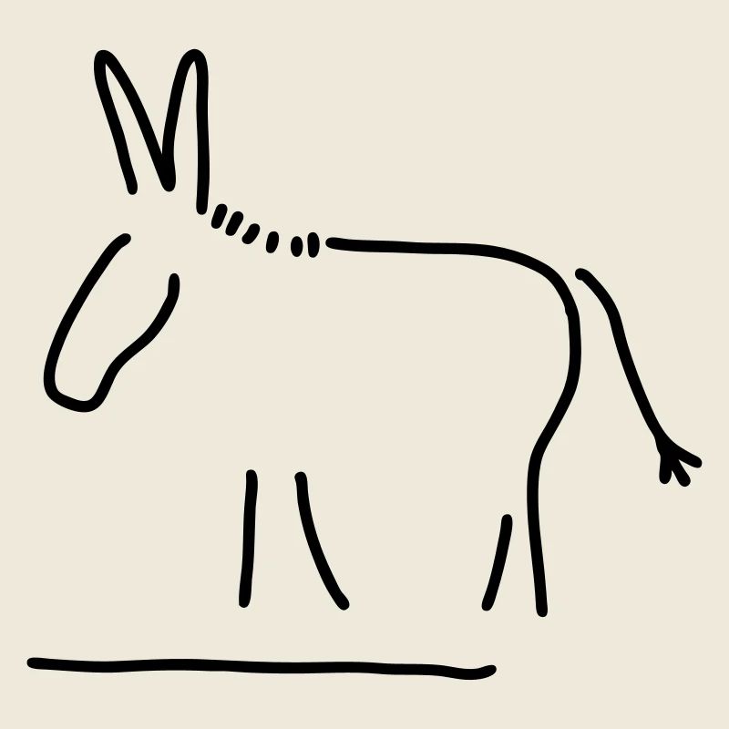 sturer esel