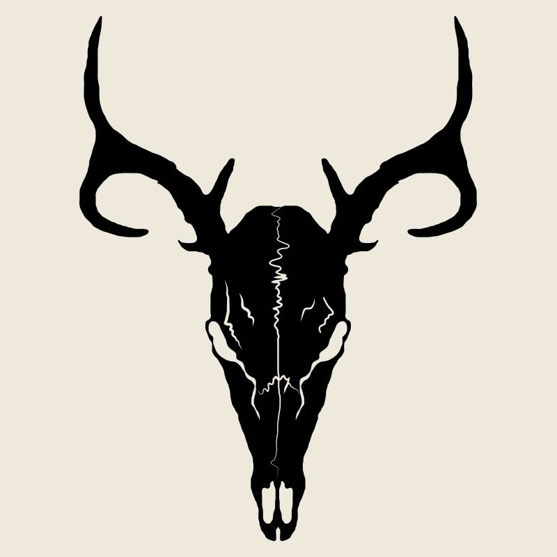 Deer skull