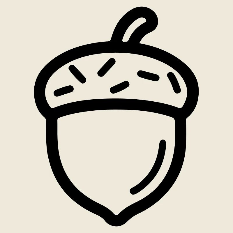 Acorn Autumn Symbol