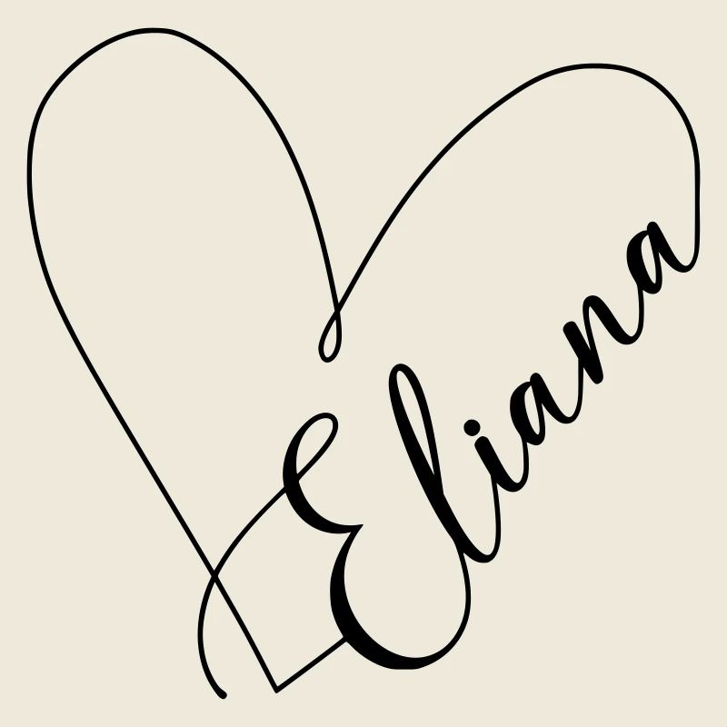 Eliana Nom Ligne de Coeur