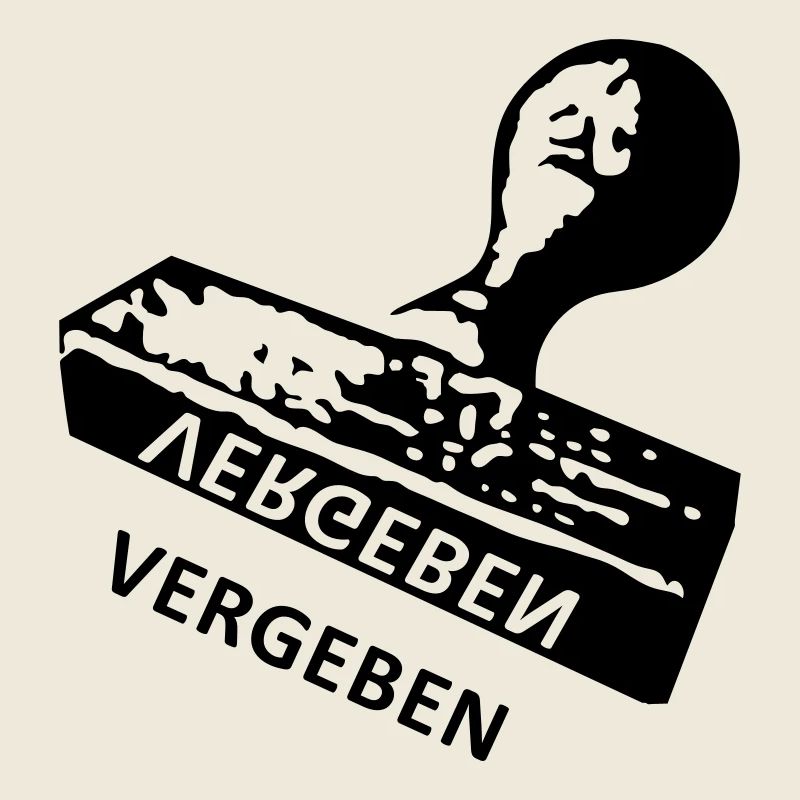 Vergeben - Stempel