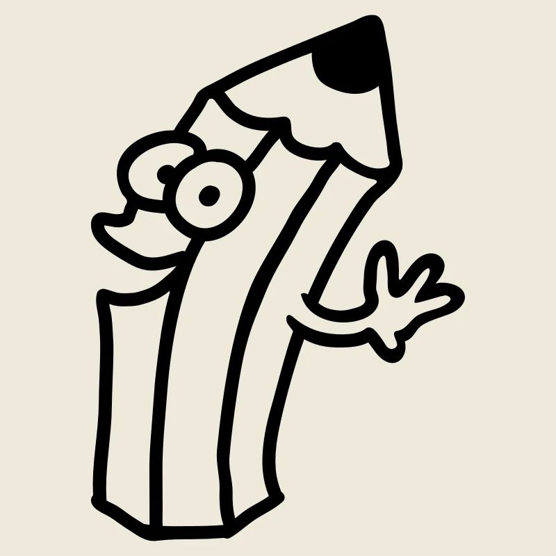 fröhlicher Stift - line