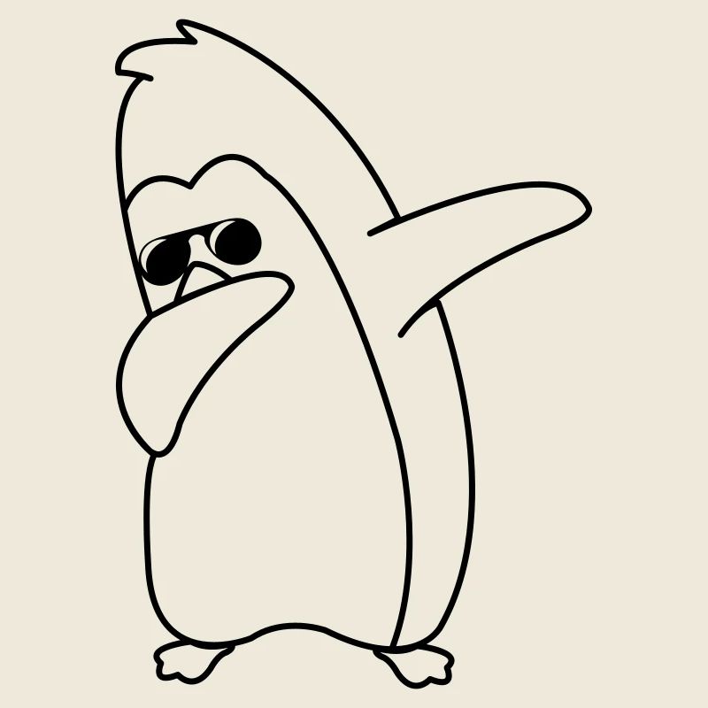 pinguin dabbing