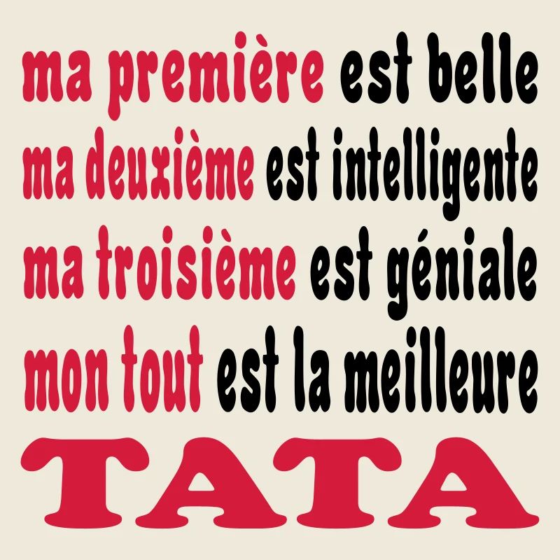 Ma première est belle C'EST LA MEILLEURE TATA 333
