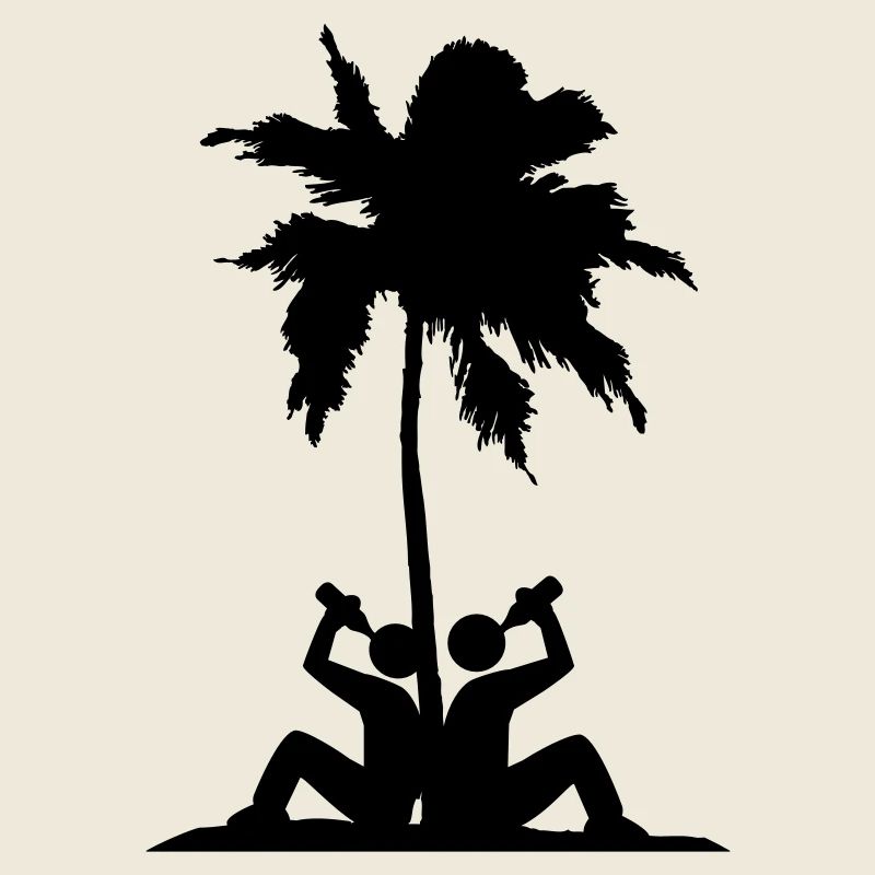 Mallorca Party Crew Palmen Design