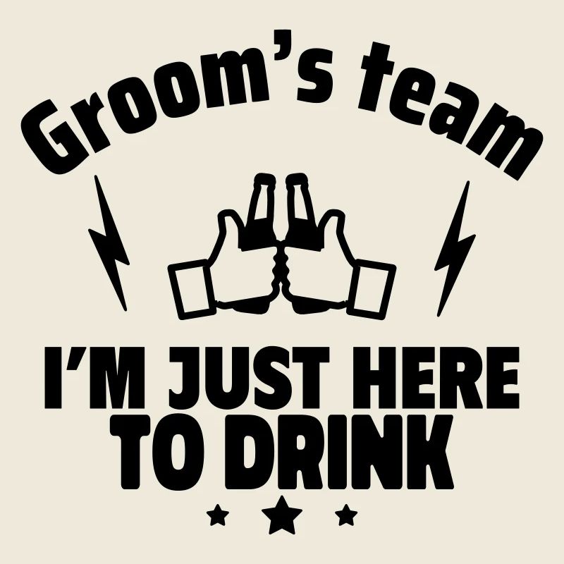 L’équipe du marié