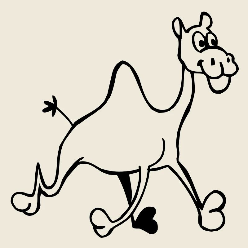 Lustiges Kamel