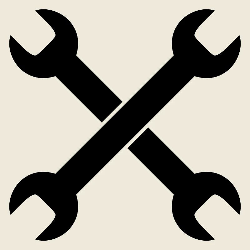 2 Wrench Logo Design