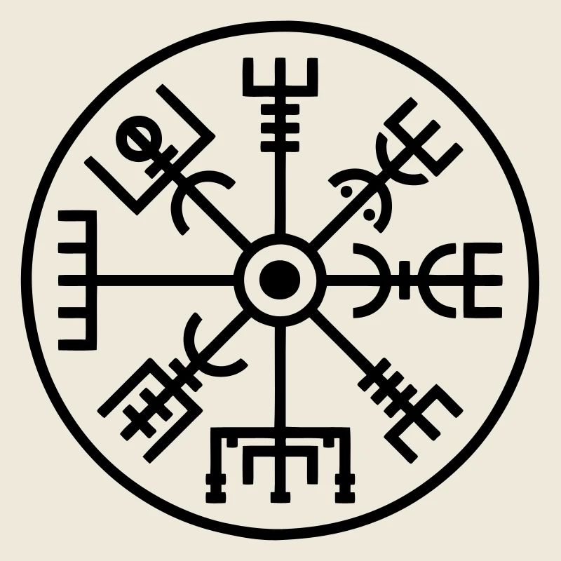 vegvisir icelandic symbol magic compass