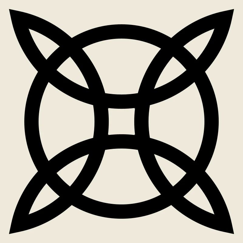 Witch`s Knot, Power of 4 elements - Binding Rune