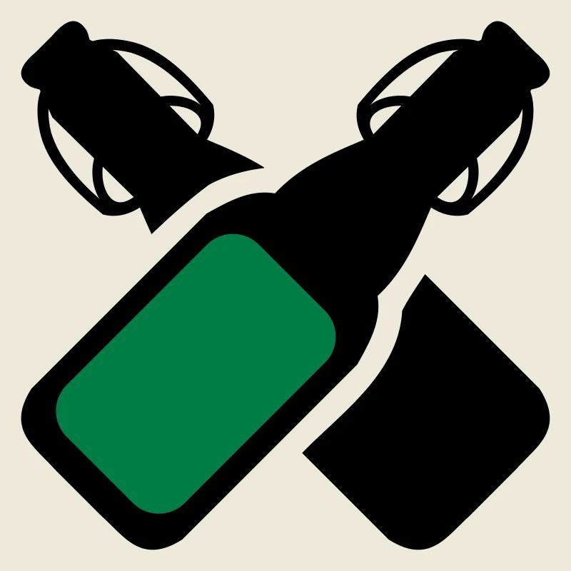 Alkohol - Bierflaschen