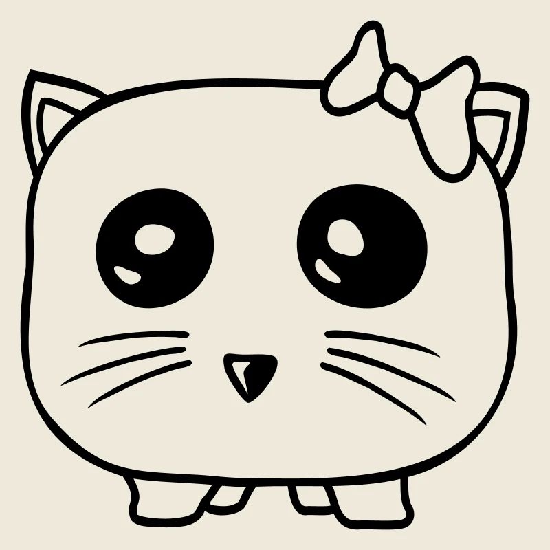 Fille chat joli arc petit hamster femme