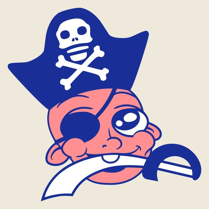 Drôle Bébé Pirate Tête Mignon Chapeau Sabre Bambin