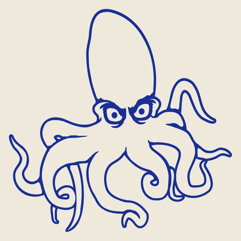 Octopus, octopus, octopus, cephalopod, evil eye