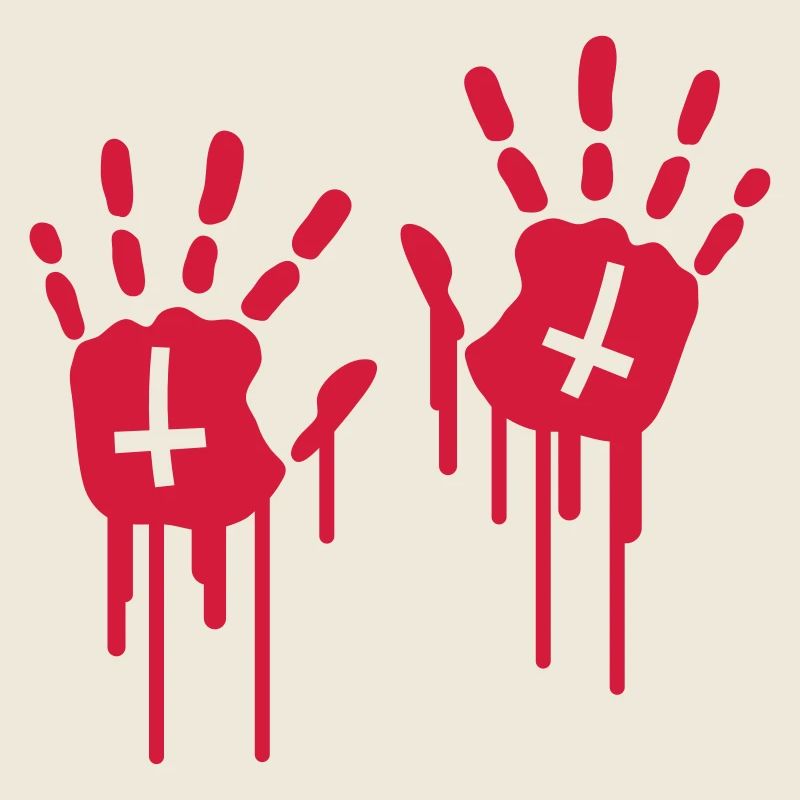 Bloody Handprints