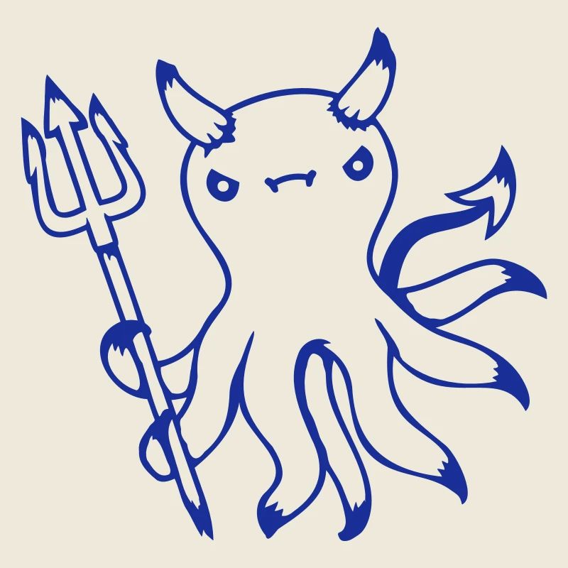 Octopus Devil Hell Satan Evil Purgatory Naughty