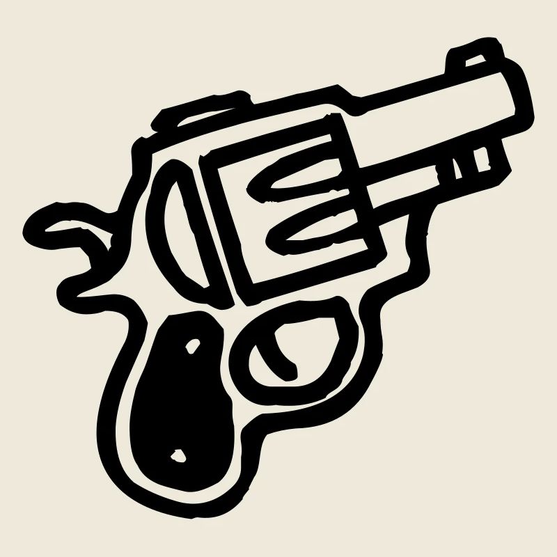 cartoon gun